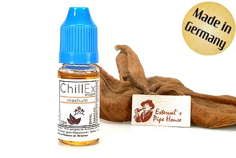 Chillex E-Cigarette E-Liquid "Medium" DNHL Tobacco 10ml